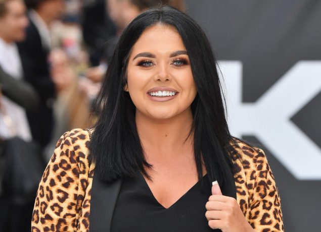 Scarlett Moffatt attends the World Premiere of 'King Of Thieves' at Vue West End