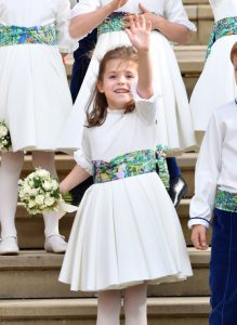 Teddy Williams at Princess Eugenie wedding