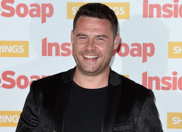 Danny Miller attends the Inside Soap Awards held at 100 Wardour Street on October 22, 2018
