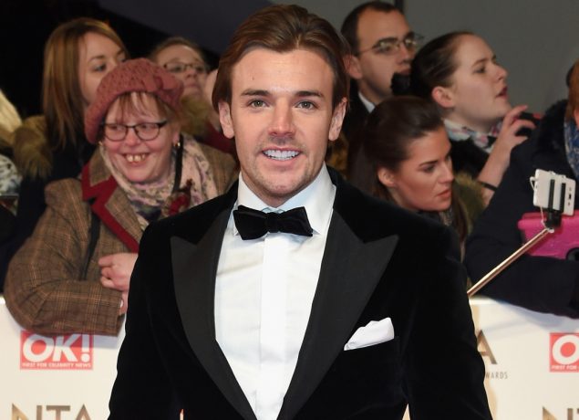Nathan Massey attends the National Television Awards