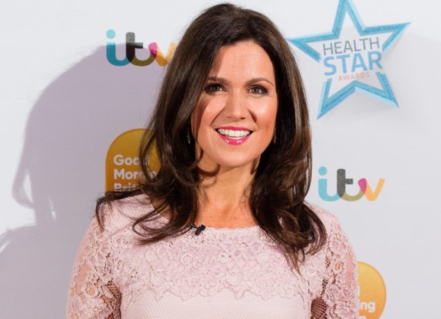 Susanna Reid attends the Good Morning Britain Health Star Awards at the Rosewood Hotel in 2017