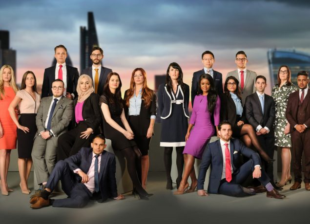 The cast of The Apprentice 2017