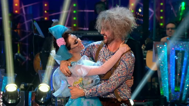 Seann and Katya on Strictly