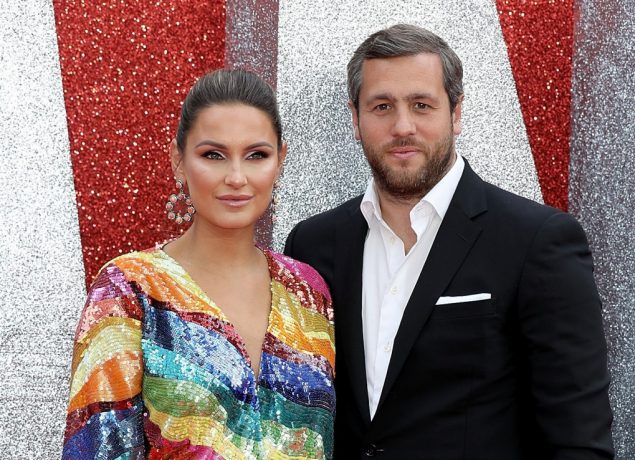Sam Faiers and Paul Knightley attend the 'Ocean's 8' UK Premiere held at Cineworld Leicester Square