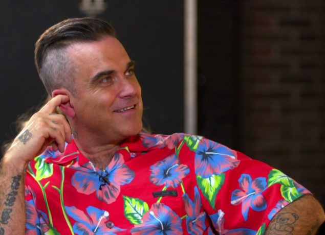 Robbie Williams on X Factor