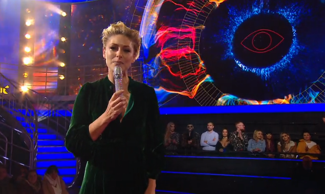 Emma Willis during BB final