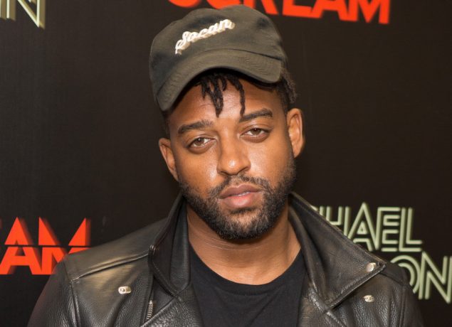 Oritse Williams attend the launch of the new Michael Jackson album ‘Scream’ with film screening at the Odeon Covent Garden