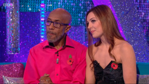 Danny John-Jules and Amy Dowden, Strictly Come Dancing (Credit: iPlayer)