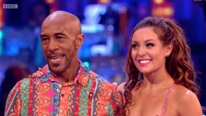 Danny John-Jules and Amy Dowden on Strictly (Credit: BBC)