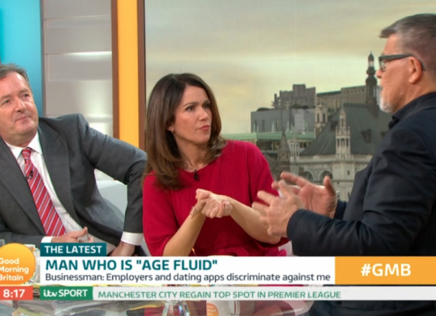 Piers Morgan and Susanna Reid, GMB