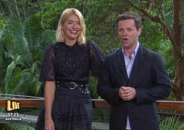 Holly Willoughby and Dec Donnelly on IAC