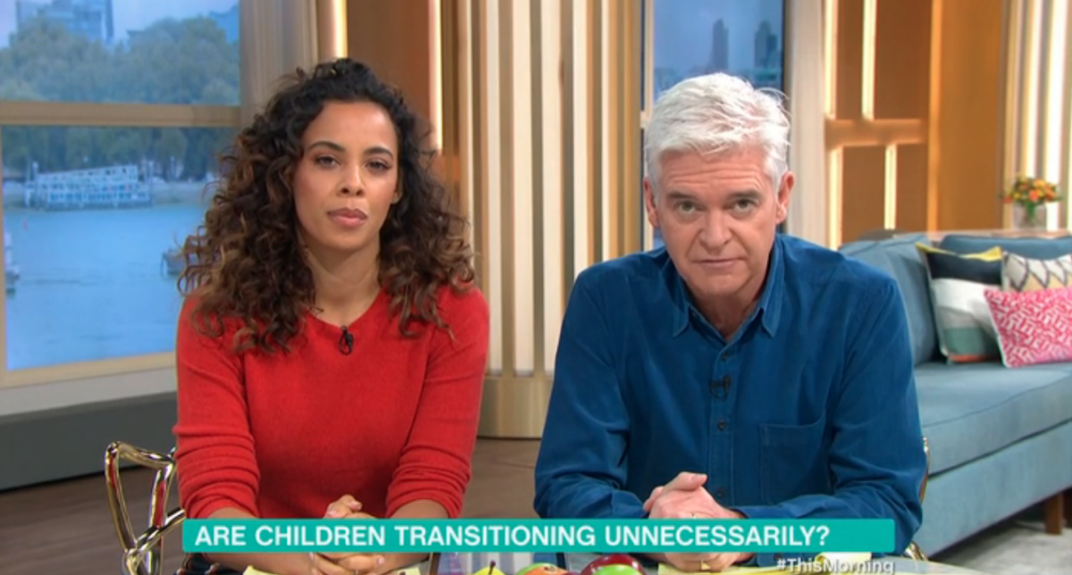 Phillip Schofield Rochelle Humes This Morning