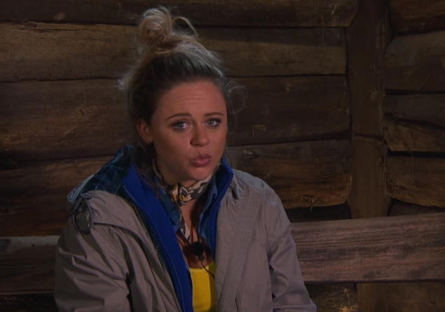 Emily Atack I'm A Celeb (Credit: ITV)