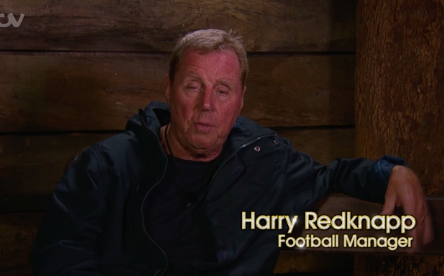 i'm a celeb harry redknapp