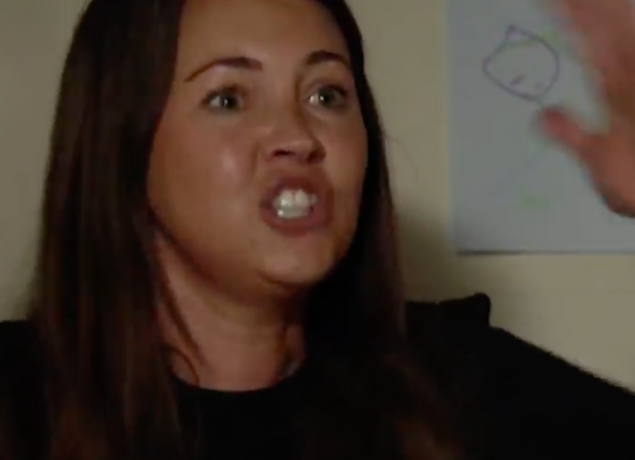 Stacey Slater sexual assault speech