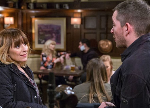 Emmerdale Rhona Pete