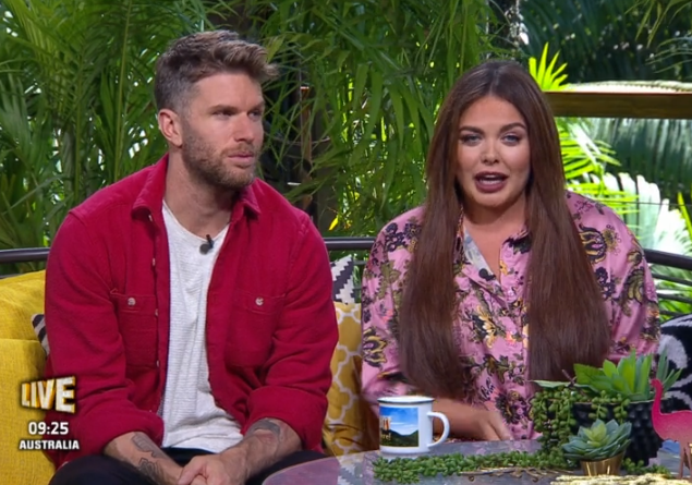 Joel Dommett and Scarlett Moffatt on Extra Camp