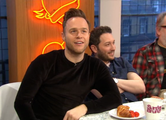 Olly Murs on Sunday Brunch