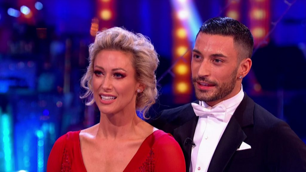 Giovanni Pernice gives Ashley Roberts 'lingering kiss on ...