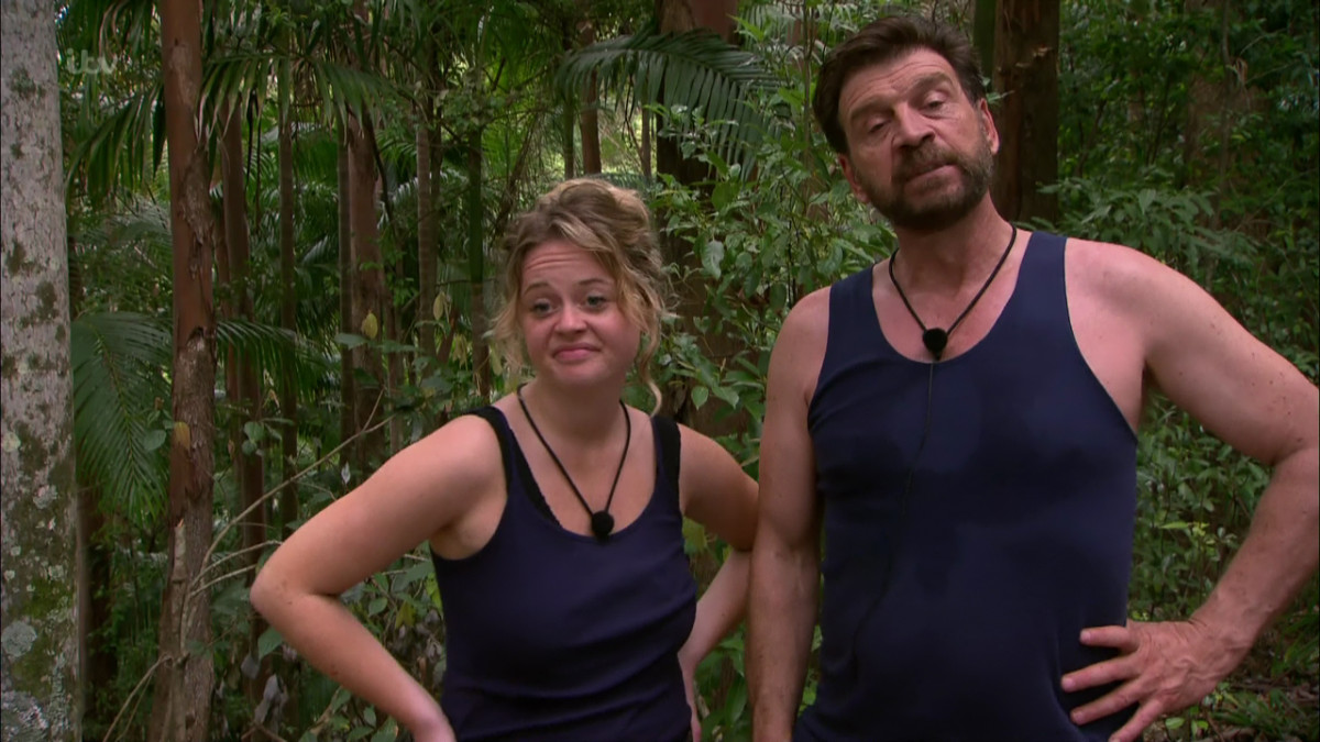 Nick and emily im a celeb