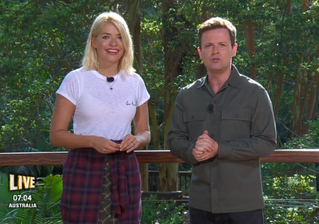 Holly Willoughby and Dec Donnelly on IAC