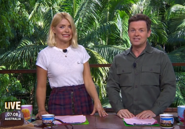 Holly Willoughby and Dec Donnelly on IAC