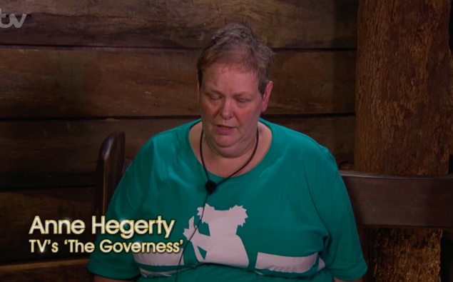 anne hegerty i'm a celeb