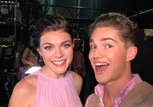 AJ Pritchard and Lauren Steadman