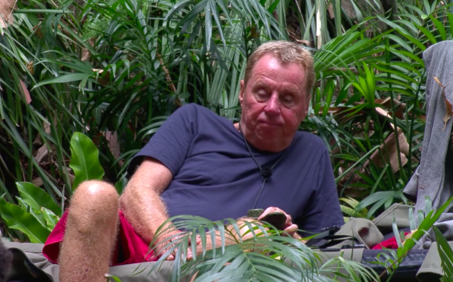harry redknapp i'm a celeb