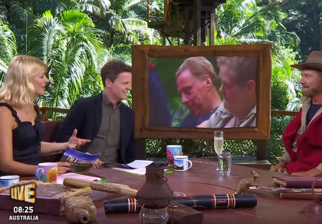 Holly Willoughby and Dec Donnelly with Noel Edmonds on IAC