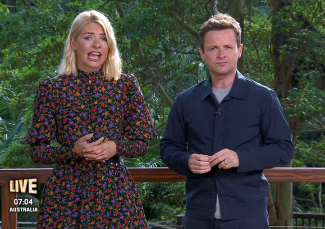 Holly Willoughby and Dec Donnelly on IAC