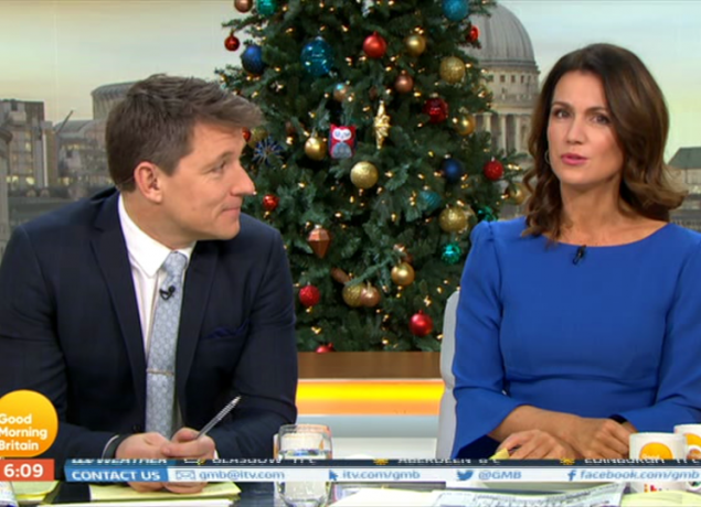 Ben Shephard and Susanna Reid on GMB