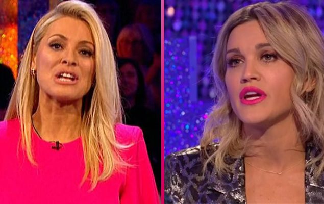 Tess Daly and Ashley Roberts on SCD