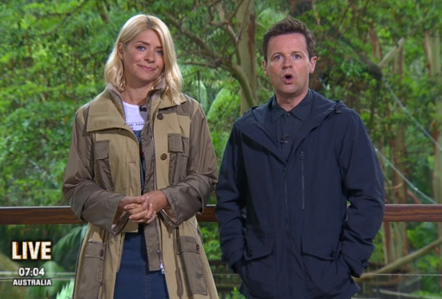 Holly and Dec hosting I'm A Celeb