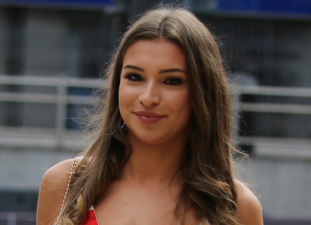 Zara McDermott outside ITV Studios