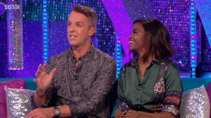 Graeme Swann and Oti Mabuse