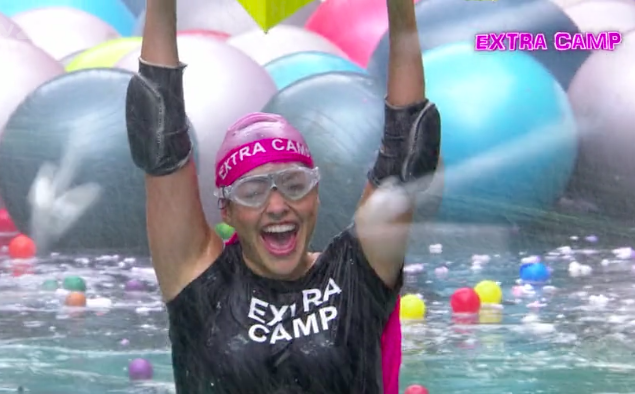 Holly Willoughby on I'm A Celeb (Credit: ITV)