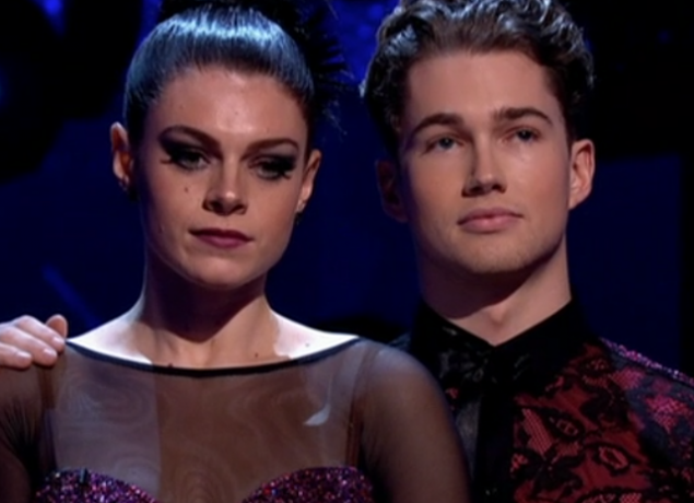 Lauren Steadman and AJ Pritchard were eliminated from Strictly (Credit: BBC)