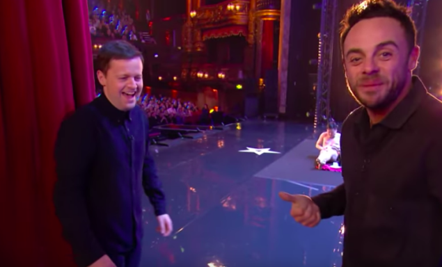 Dec Donnelly and Ant McPartlin on BGT