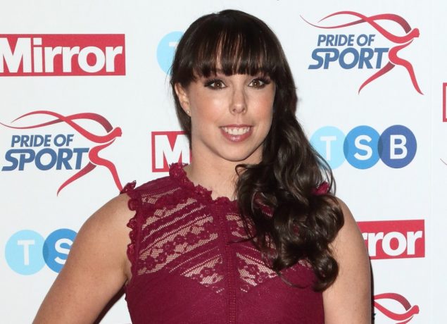 Beth Tweddle at the Daily Mirror Pride of Sport Awards at the Grosvenor House, Park Lane, London
