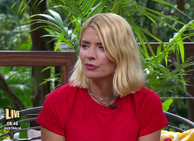 Holly Willoughby on Extra Camp