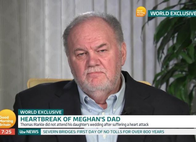 Thomas Markle on GMB