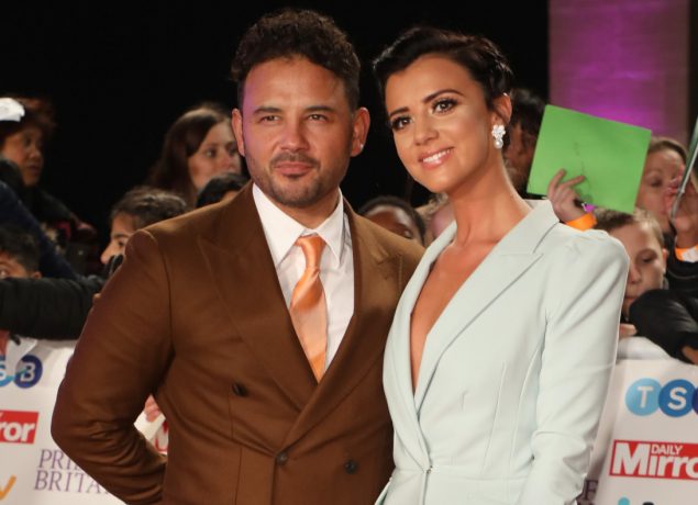 Ryan Thomas and Lucy Mecklenburgh at The Pride of Britain Awards 2018