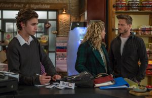 David Metcalfe Maya Stepney Jacob Gallagher Emmerdale 