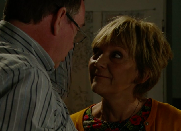 EastEnders fans rejoice as Ian and Jean finally kiss
