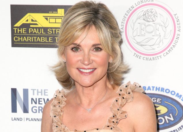 Anthea Turner at The Paul Strank Charity Gala
