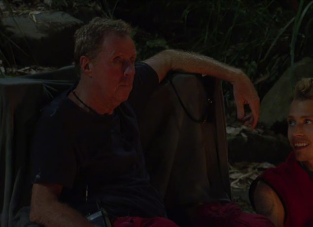 Harry Redknapp and James McVey in the IAC jungle