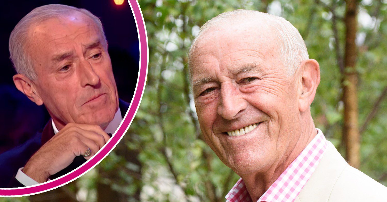Len Goodman on Strictly and smiling at flower show