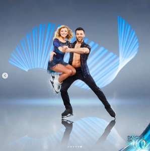 Dancing On Ice Jane Danson Sylvian Longchambon