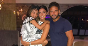 Lucy, Ryan and his daughter